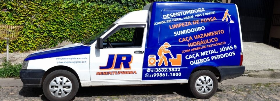 Frota da JR Desentupidora em Montenegro
